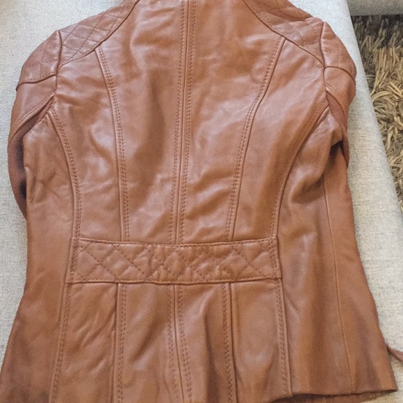 New Michael Kors leather jacket XS - Picture 3 of 4